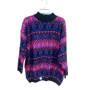 Vintage Resource by Doris Skis Sweater Sz M NWT